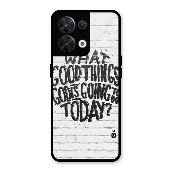 Wall Good Glass Back Case for Oppo Reno8 5G