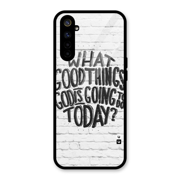 Wall Good Glass Back Case for Realme 6