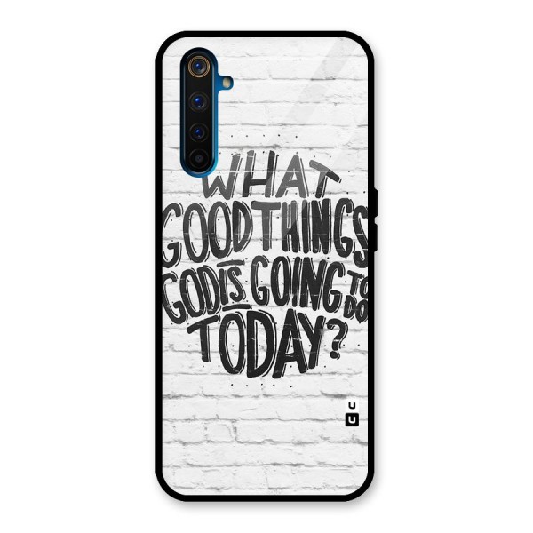 Wall Good Glass Back Case for Realme 6 Pro