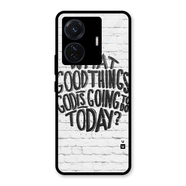 Wall Good Glass Back Case for Vivo T1 Pro