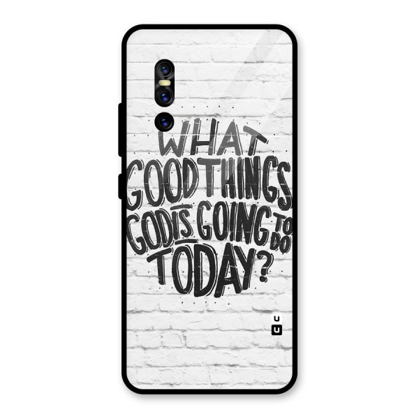 Wall Good Glass Back Case for Vivo V15 Pro