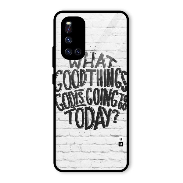 Wall Good Glass Back Case for Vivo V19