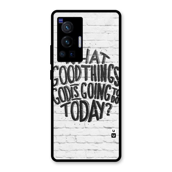 Wall Good Glass Back Case for Vivo X70 Pro