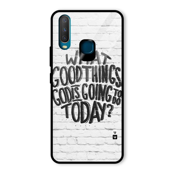 Wall Good Glass Back Case for Vivo Y15