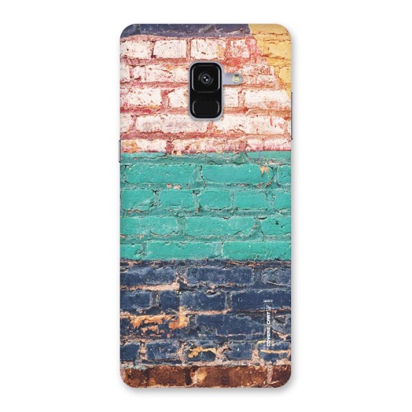 Wall Grafitty Back Case for Galaxy A8 Plus