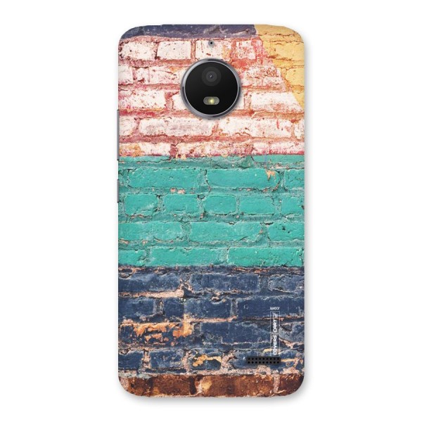 Wall Grafitty Back Case for Moto E4