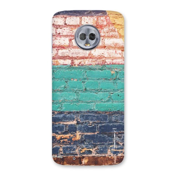 Wall Grafitty Back Case for Moto G6