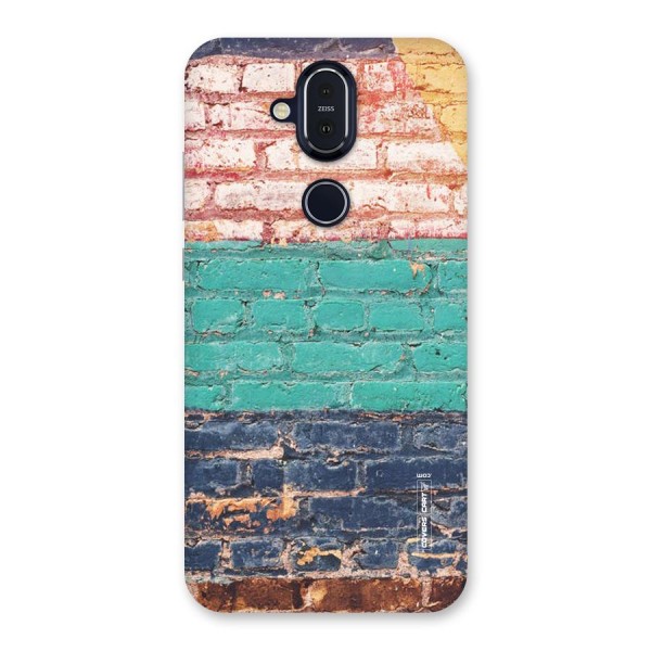 Wall Grafitty Back Case for Nokia 8.1