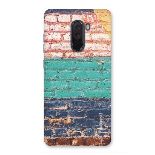 Wall Grafitty Back Case for Poco F1