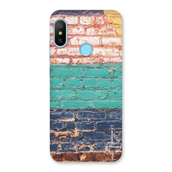 Wall Grafitty Back Case for Redmi 6 Pro