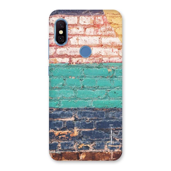 Wall Grafitty Back Case for Redmi Note 6 Pro