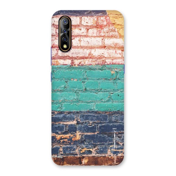 Wall Grafitty Back Case for Vivo S1