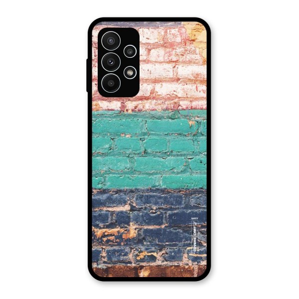 Wall Grafitty Glass Back Case for Galaxy A23