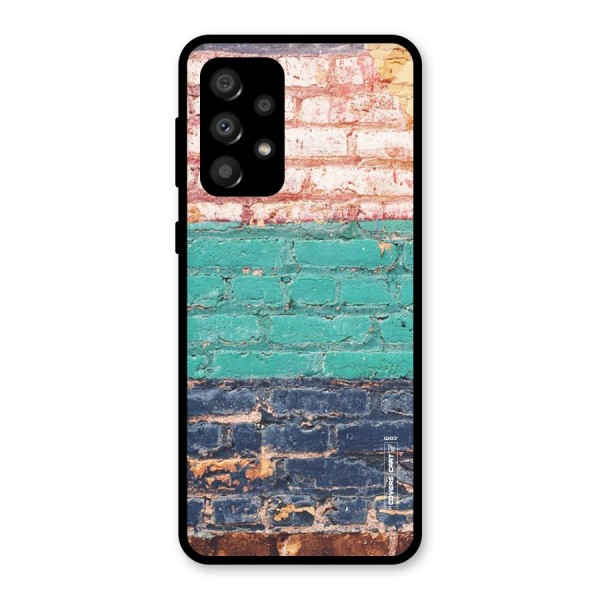 Wall Grafitty Glass Back Case for Galaxy A32