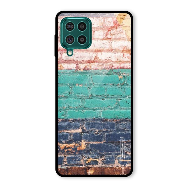 Wall Grafitty Glass Back Case for Galaxy F62