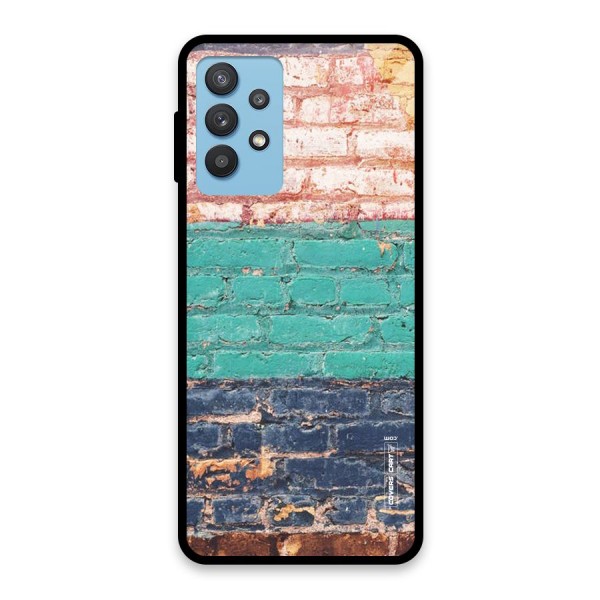 Wall Grafitty Glass Back Case for Galaxy M32 5G