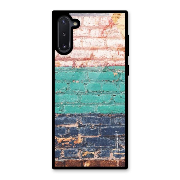 Wall Grafitty Glass Back Case for Galaxy Note 10