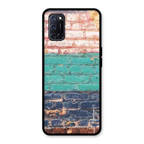 Wall Grafitty Glass Back Case for Oppo A52