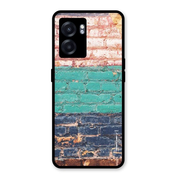 Wall Grafitty Glass Back Case for Oppo K10 (5G)