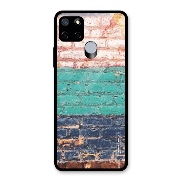 Wall Grafitty Glass Back Case for Realme C15