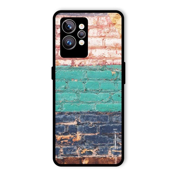 Wall Grafitty Glass Back Case for Realme GT2 Pro