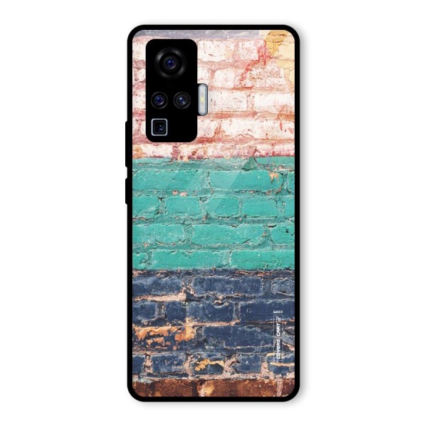 Wall Grafitty Glass Back Case for Vivo X50 Pro