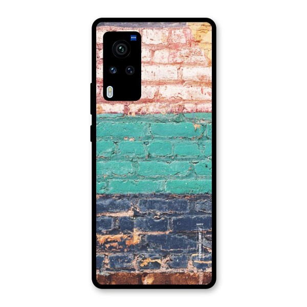 Wall Grafitty Glass Back Case for Vivo X60 Pro