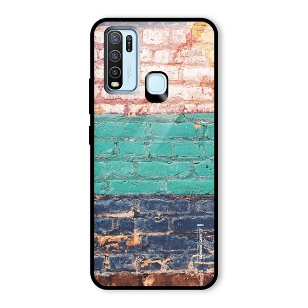 Wall Grafitty Glass Back Case for Vivo Y30