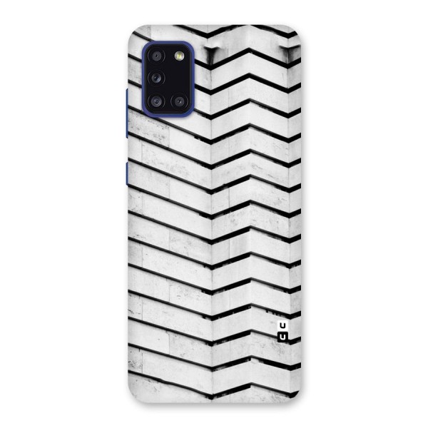 Wall Zig Zag Back Case for Galaxy A31