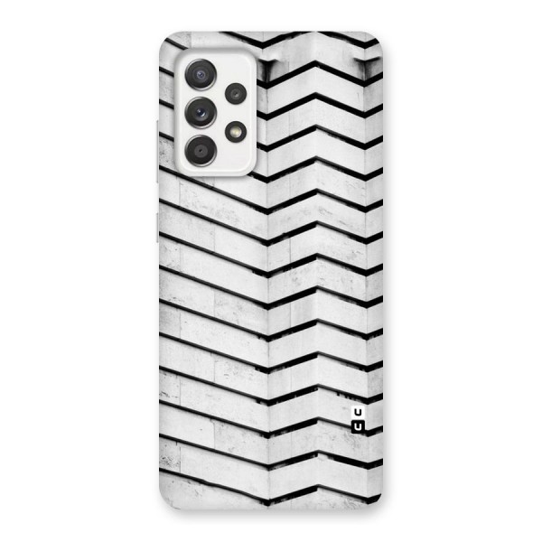 Wall Zig Zag Back Case for Galaxy A52