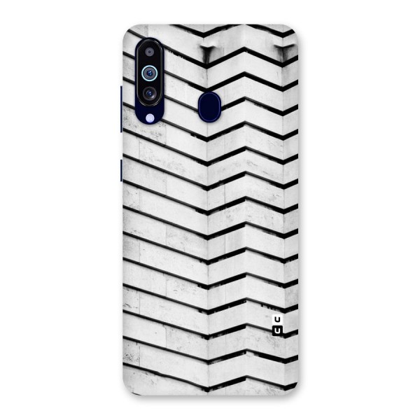 Wall Zig Zag Back Case for Galaxy A60