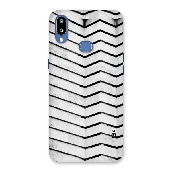 Wall Zig Zag Back Case for Galaxy M01s