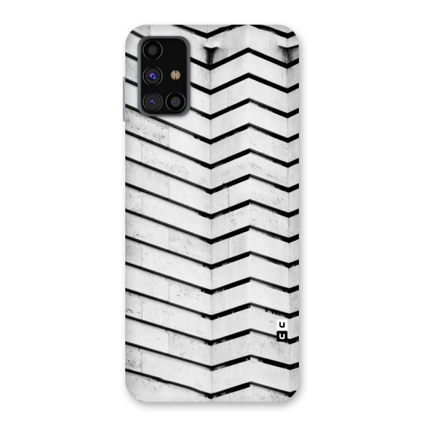 Wall Zig Zag Back Case for Galaxy M31s