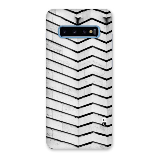 Wall Zig Zag Back Case for Galaxy S10 Plus