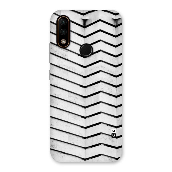 Wall Zig Zag Back Case for Lenovo A6 Note