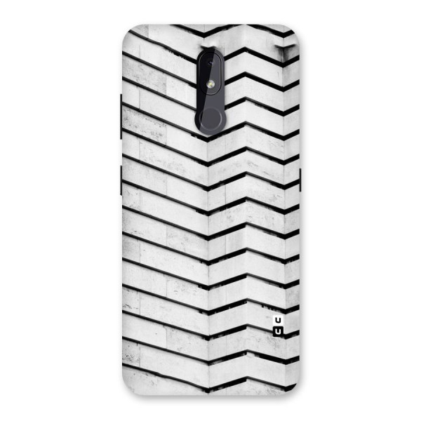 Wall Zig Zag Back Case for Nokia 3.2