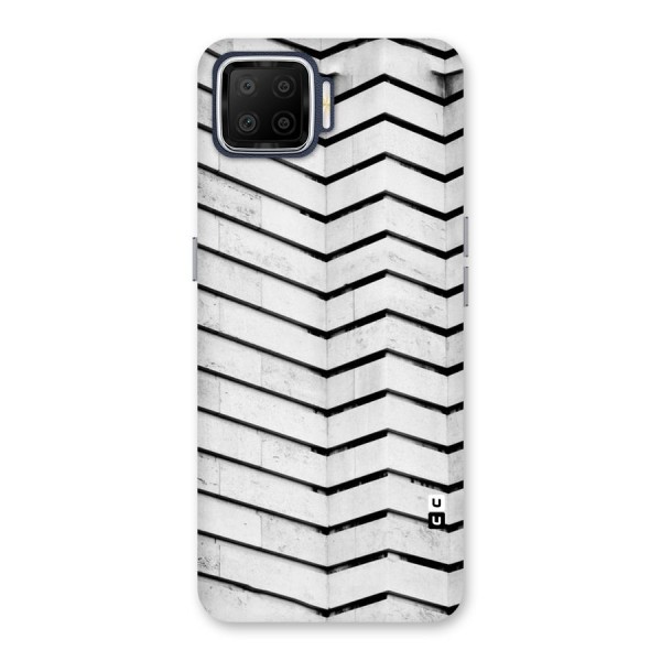 Wall Zig Zag Back Case for Oppo F17