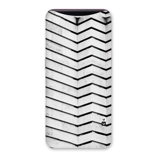 Wall Zig Zag Back Case for Oppo Find X