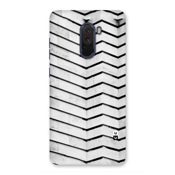 Wall Zig Zag Back Case for Poco F1