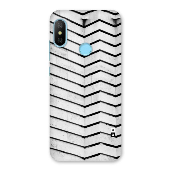 Wall Zig Zag Back Case for Redmi 6 Pro