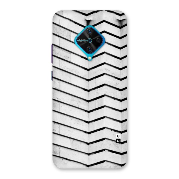 Wall Zig Zag Back Case for Vivo S1 Pro