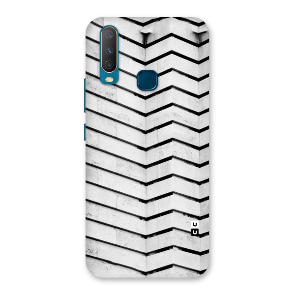 Wall Zig Zag Back Case for Vivo U10