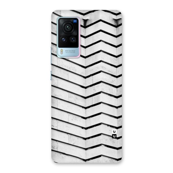 Wall Zig Zag Back Case for Vivo X60 Pro