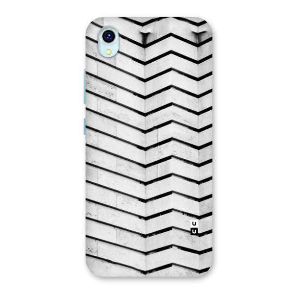 Wall Zig Zag Back Case for Vivo Y1s