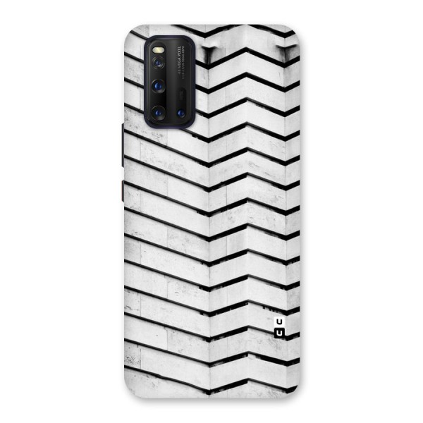 Wall Zig Zag Back Case for Vivo iQOO 3