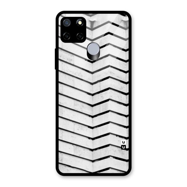 Wall Zig Zag Glass Back Case for Realme C12