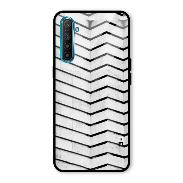 Wall Zig Zag Glass Back Case for Realme XT