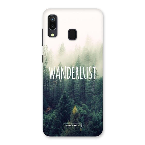 Wanderlust Back Case for Galaxy A20