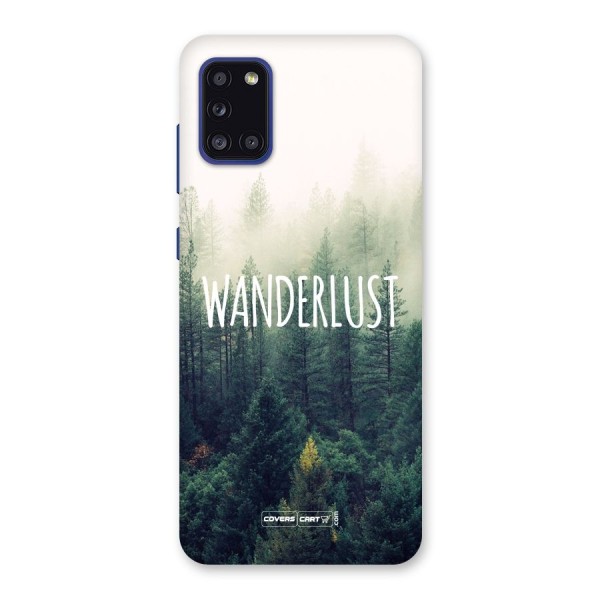 Wanderlust Back Case for Galaxy A31