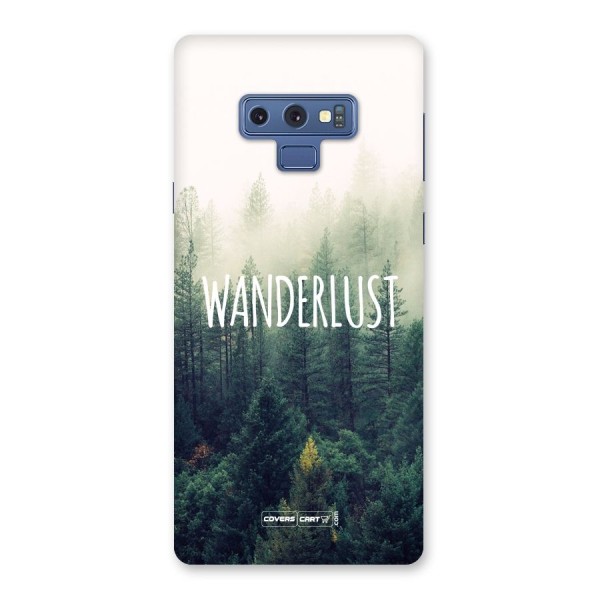 Wanderlust Back Case for Galaxy Note 9